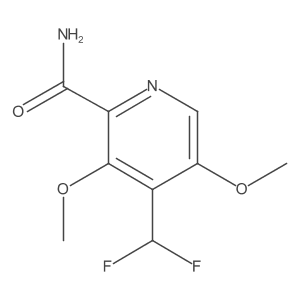 4-(Difluoromethyl)-3,5-dimethoxypicolinamide Structure