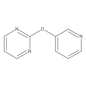2-(Pyridin-3-yloxy)pyrimidine Structure