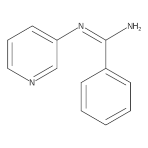 N'-(pyridin-3-yl)benzenecarboximidamide Structure