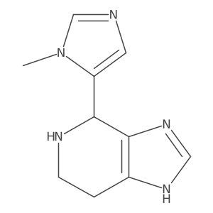 5-{3H,4H,5H,6H,7H-imidazo[4,5-c]pyridin-4-yl}-1-methyl-1H-imidazole Structure