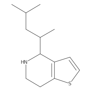 4-(4-methylpentan-2-yl)-4H,5H,6H,7H-thieno[3,2-c]pyridine Structure