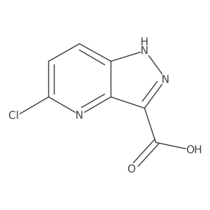 5-chloro-1H-pyrazolo[4,3-b]pyridine-3-carboxylic acid Structure