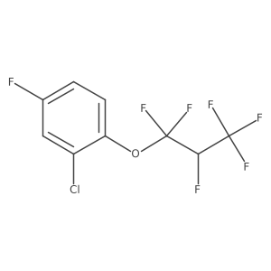 5-Fluoro-2-(1',1',2',3',3',3'-hexafluoropropoxy)chlorobenzene Structure