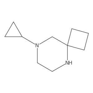 8-Cyclopropyl-5,8-diazaspiro[3.5]nonane Structure