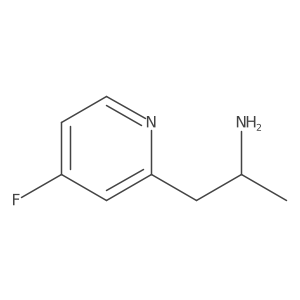 (2R)-1-(4-fluoropyridin-2-yl)propan-2-amine Structure