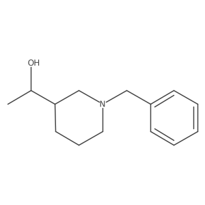 (1S)-1-(1-benzylpiperidin-3-yl)ethan-1-ol结构式