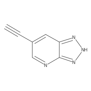 6-Ethynyl-3H-[1,2,3]triazolo[4,5-b]pyridine Structure