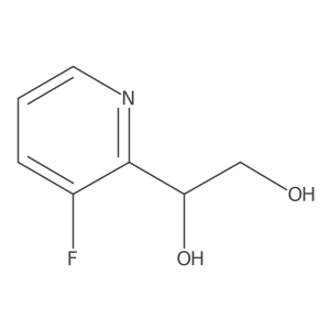 1-(3-Fluoropyridin-2-yl)ethane-1,2-diol结构式