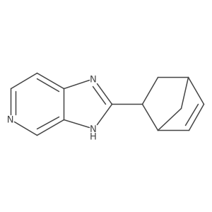 2-{bicyclo[2.2.1]hept-5-en-2-yl}-3H-imidazo[4,5-c]pyridine Structure