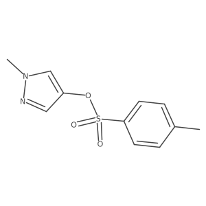 1-methyl-1H-pyrazol-4-yl 4-methylbenzene-1-sulfonate Structure