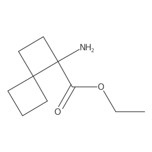 Ethyl 1-aminospiro[3.3]heptane-1-carboxylate Structure