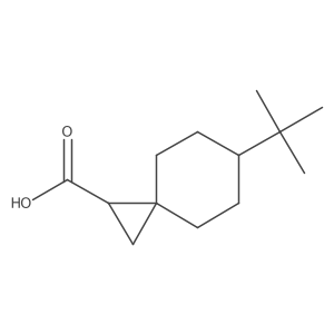 6-tert-butylspiro[2.5]octane-1-carboxylic Acid结构式