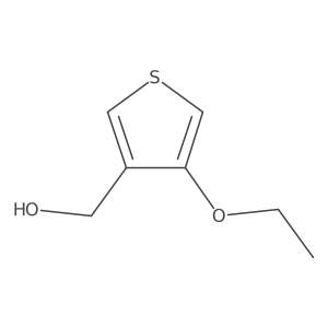 4-Ethoxy-3-thiophenemethanol结构式