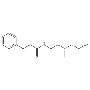 benzyl N-{2-[(2-hydroxyethyl)(methyl)amino]ethyl}carbamate Structure