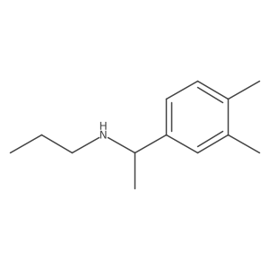 [1-(3,4-Dimethylphenyl)ethyl](propyl)amine Structure