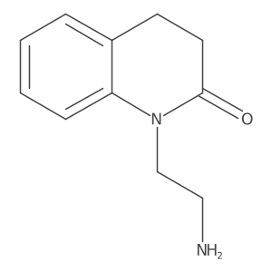 1-(2-Aminoethyl)-1,3,4-trihydroquinolin-2-one结构式