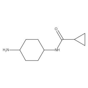 N-(4-aminocyclohexyl)cyclopropanecarboxamide Structure
