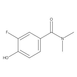 3-Fluoro-4-hydroxy-N,N-dimethylbenzamide Structure