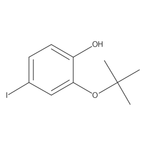 2-(Tert-butoxy)-4-iodophenol结构式