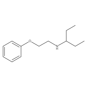(Pentan-3-yl)(2-phenoxyethyl)amine Structure