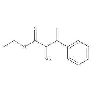 Ethyl 2-amino-3-phenylbutanoate结构式