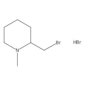 2-(Bromomethyl)-1-methylpiperidine hydrobromide Structure