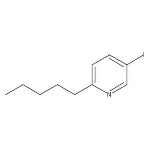 5-Iodo-2-pentylpyridine Structure
