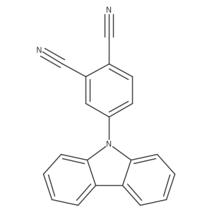 4-(9h-Carbazol-9-yl) phthalonitrile结构式