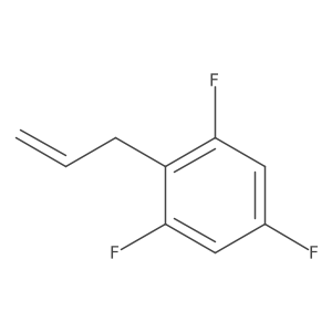 1,3,5-Trifluoro-2-(prop-2-en-1-yl)benzene结构式