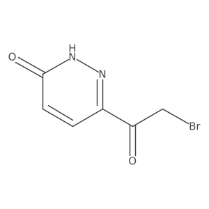 6-(2-bromoacetyl)pyridazin-3(2H)-one Structure