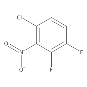 1-Chloro-3,4-difluoro-2-nitrobenzene结构式