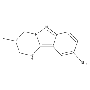 3-methyl-1H,2H,3H,4H-pyrimido[1,2-b]indazol-9-amine Structure