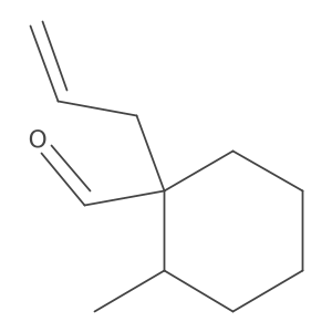 2-Methyl-1-(prop-2-EN-1-YL)cyclohexane-1-carbaldehyde Structure