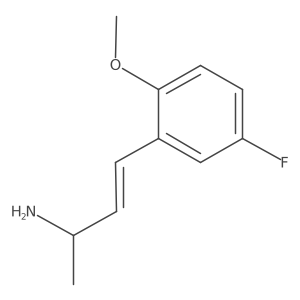 4-(5-Fluoro-2-methoxyphenyl)but-3-en-2-amine Structure