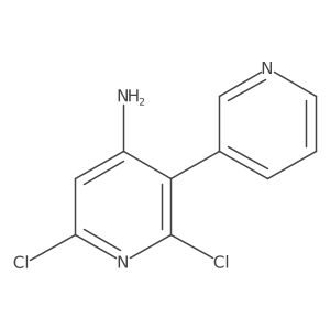2,6-Dichloro-[3,3-bipyridin]-4-amine Structure