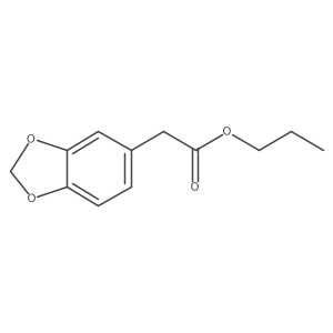 Propyl 2-(1,3-dioxaindan-5-yl)acetate Structure