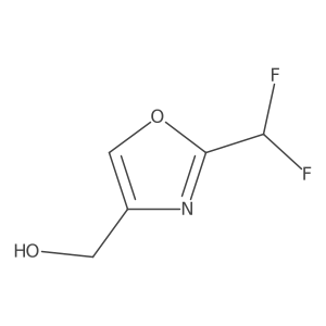 [2-(Difluoromethyl)-1,3-oxazol-4-yl]methanol Structure