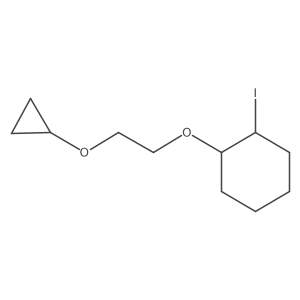 1-(2-Cyclopropoxyethoxy)-2-iodocyclohexane Structure