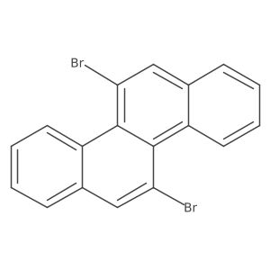 5,11-Dibromochrysene结构式