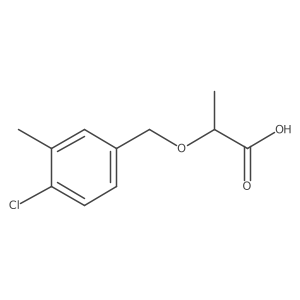 (2S)-2-[(4-chloro-3-methylphenyl)methoxy]propanoic acid Structure