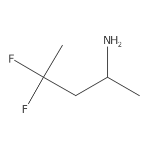 (2R)-4,4-difluoropentan-2-amine Structure