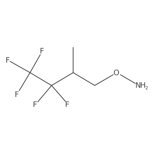 O-(3,3,4,4,4-pentafluoro-2-methylbutyl)hydroxylamine Structure