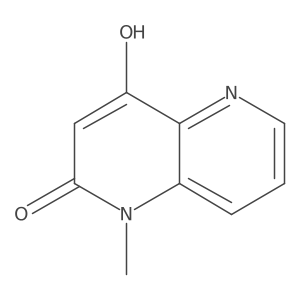 4-hydroxy-1-methyl-1,5-Naphthyridin-2(1H)-one Structure