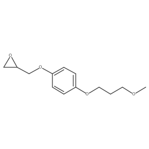 2-[[4-(3-Methoxypropoxy)phenoxy]methyl]oxirane Structure