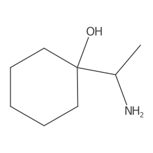 (R)-1-(1-Aminoethyl)cyclohexan-1-ol Structure