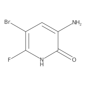 3-Amino-5-bromo-6-fluoropyridin-2(1H)-one Structure