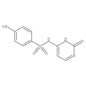 4-amino-N-(2-oxo-1,2-dihydro-4-pyrimidinyl)benzenesulfonamide Structure
