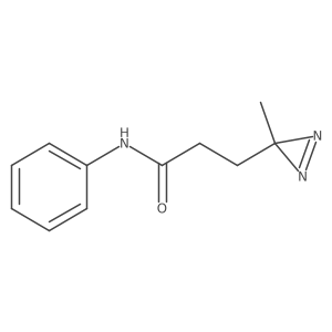 3-(3-methyldiazirin-3-yl)-N-phenylpropanamide Structure