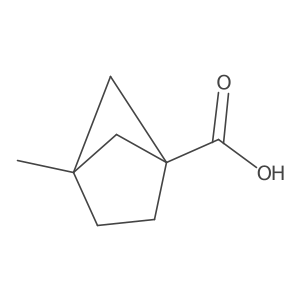 4-Methylbicyclo[2.1.1]hexane-1-carboxylic acid结构式