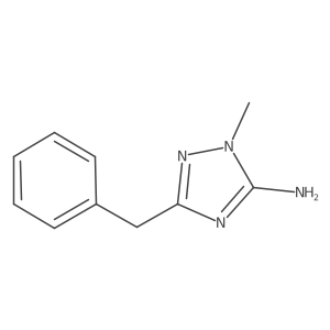 1-Methyl-3-(phenylmethyl)-1H-1,2,4-triazol-5-amine Structure